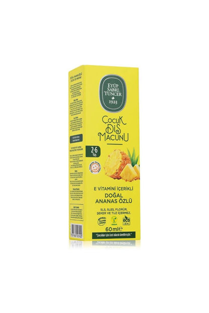 Doğal Ananas Özlü Diş Macunu 2 Adet 60 ml, Rosie Hediye