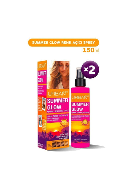 Summer Glow Renk Açıcı Sprey 150 Ml X 2