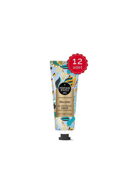 Perfume Jewels Blue Moon El ve Vücut Kremi 50 ML x 12 Adet