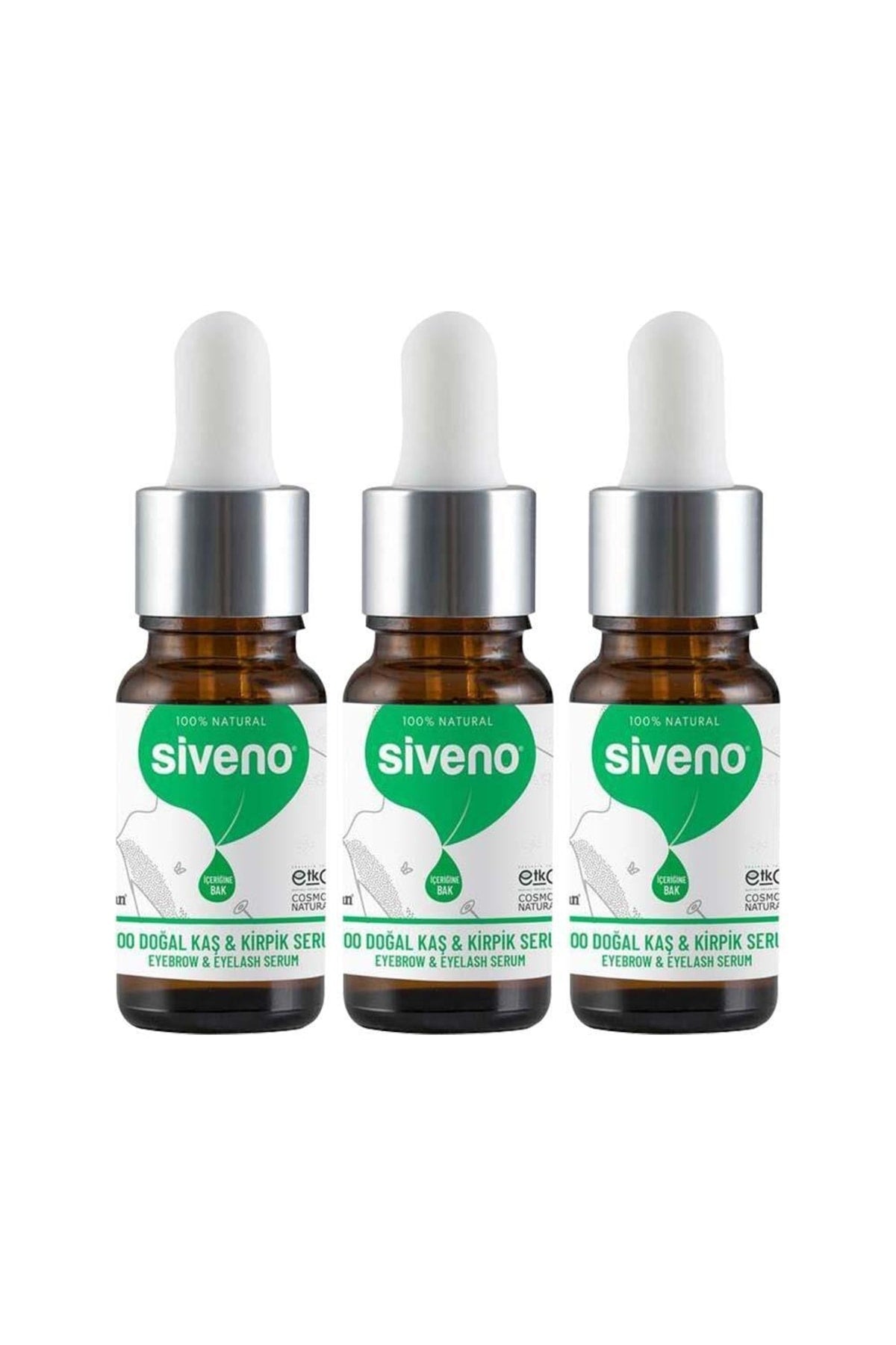 Doğal Kaş & Kirpik Serumu 10 ml X 3