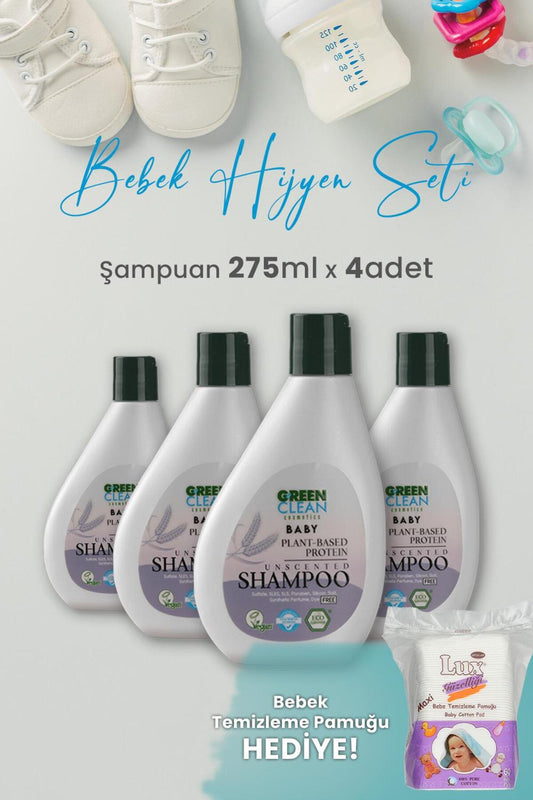 Baby Şampuan 275 ml x 4 Adet ve Hediyeli