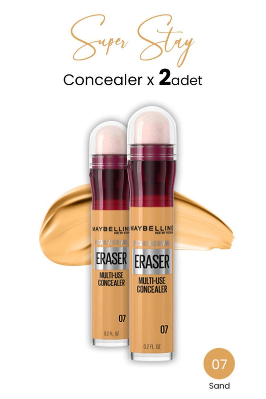 Eraser Multi Use Concealer 07 Sand x 2 adet