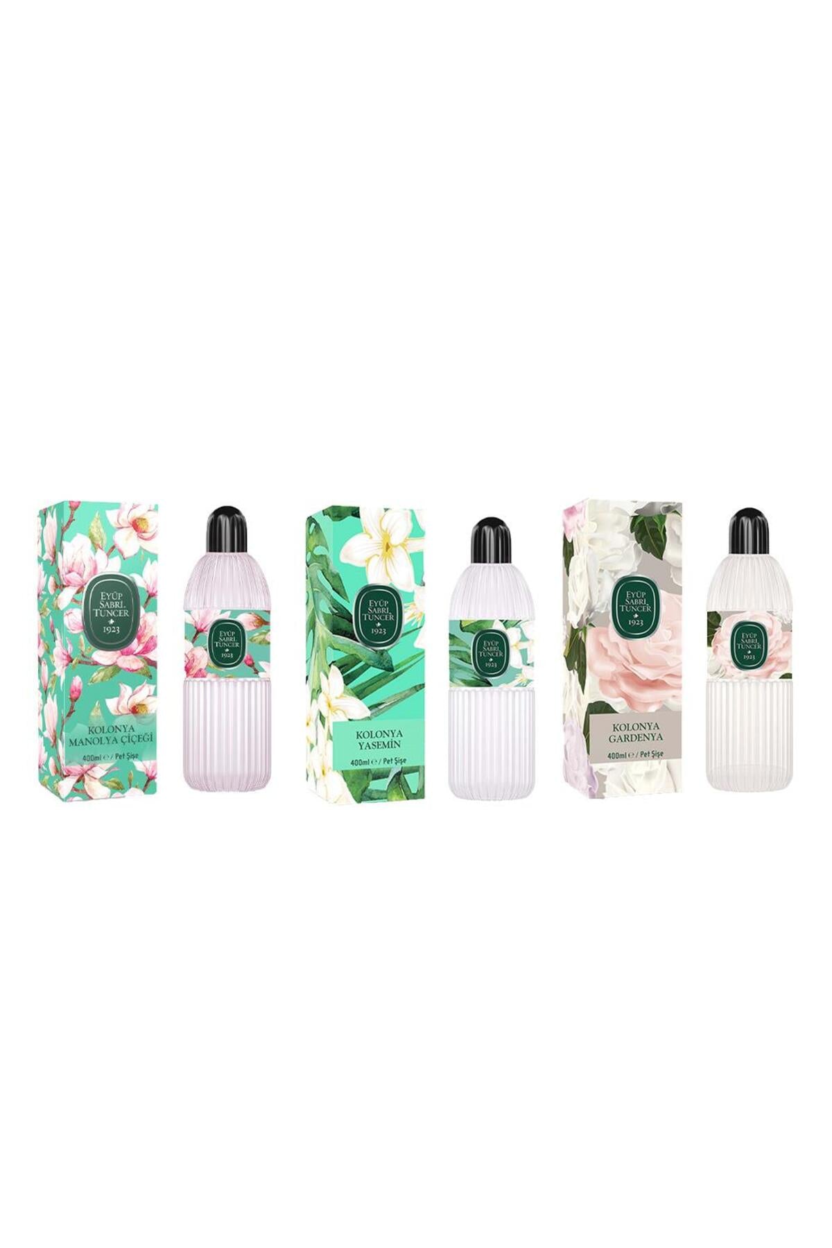 Kolonya Manolya Çiçeği, Yasemin ve Gardenya Pet Şişe 400 ML