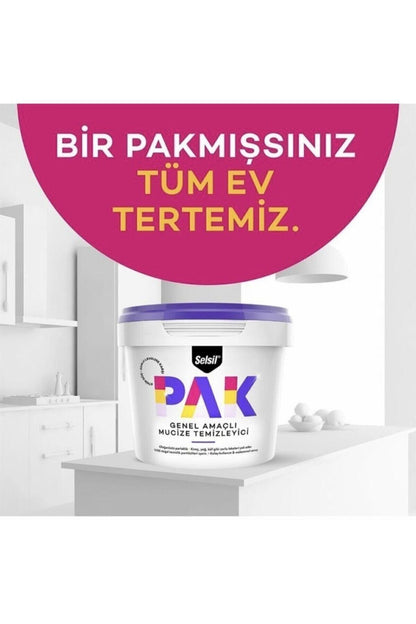 Pak Mucizevi Temizleyici 2'li Paket Adet 2x500 Gr