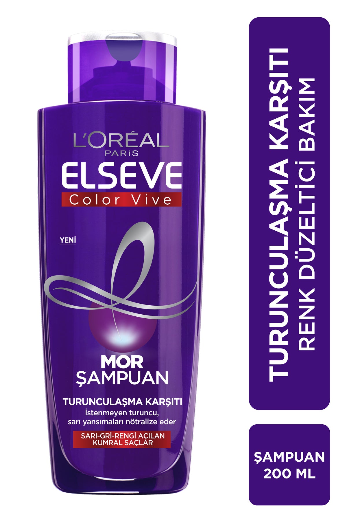 Turunculaşma Karşıtı Mor Şampuan 200ml