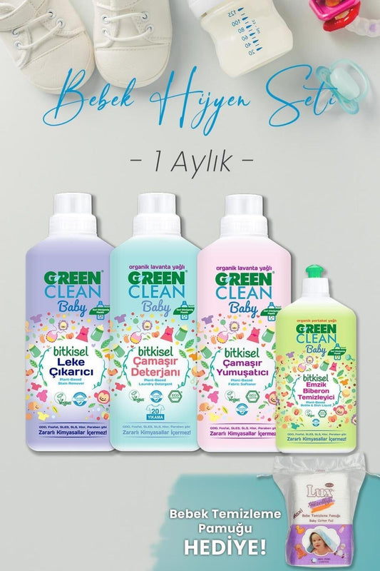 Bebek Hijyen Seti 1 Aylık Hediyeli