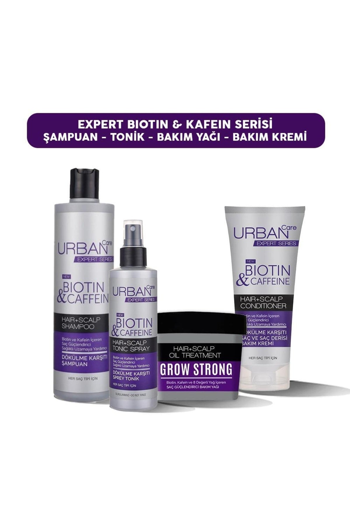 Expert Biotin & Kafein Şampuan, Tonik, Bakım Yağı Ve Kremi