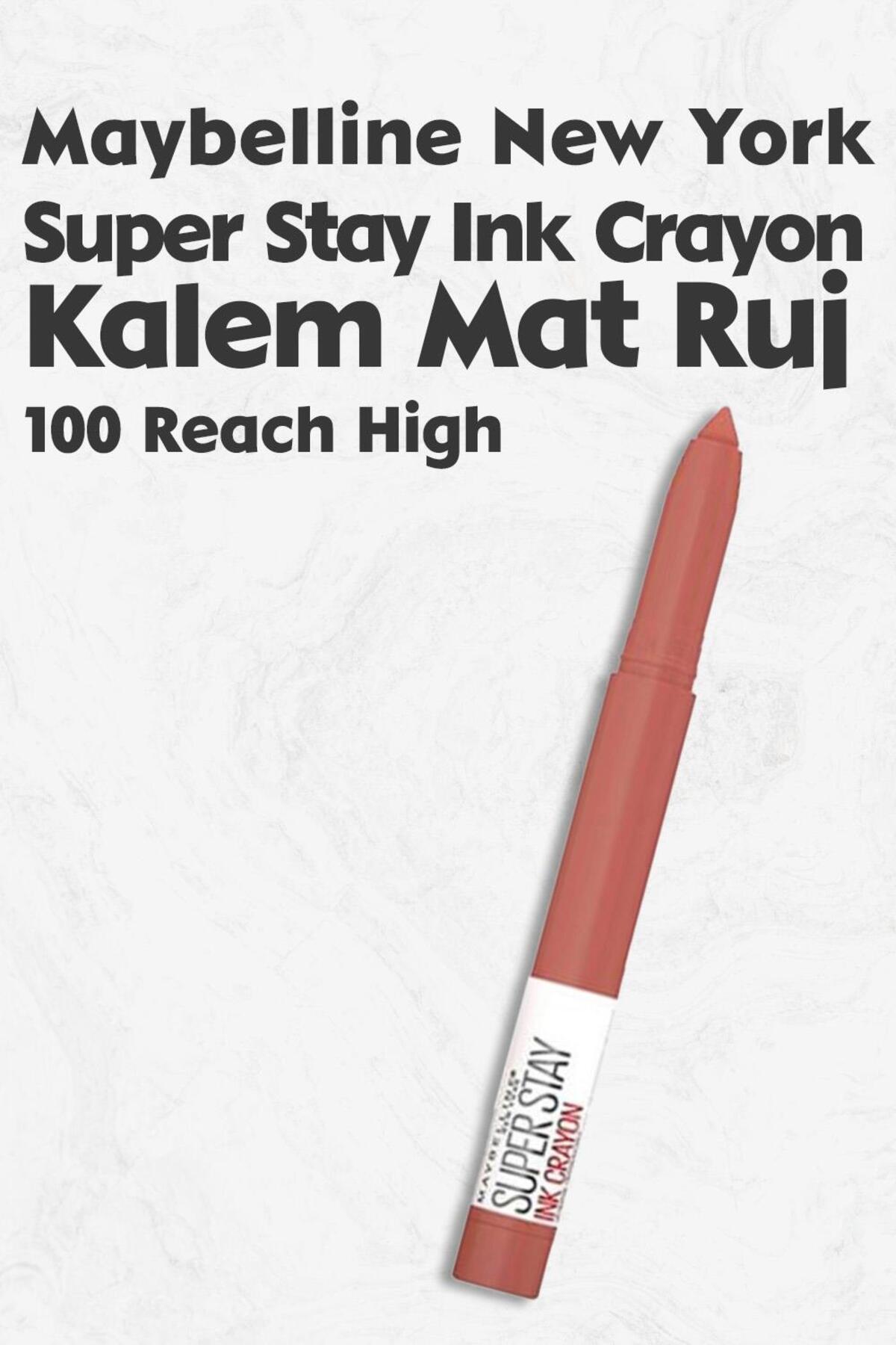 Super Stay Ink Crayon Mat Kalem Ruj 100