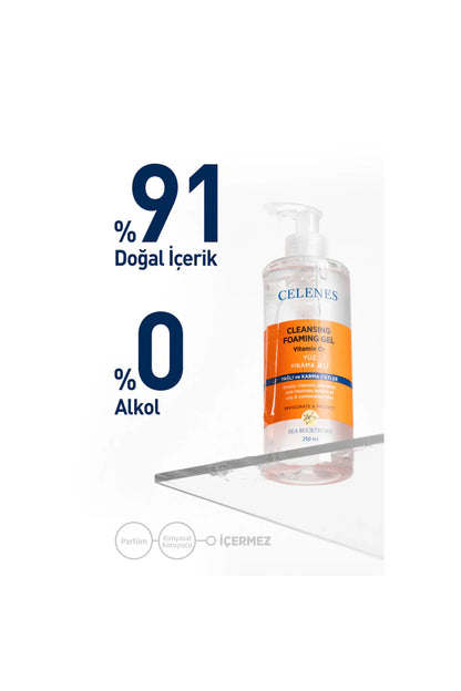 Sea Buckthorn Yüz Yıkama Jeli Yağlı ve Karma Ciltler 250 ml