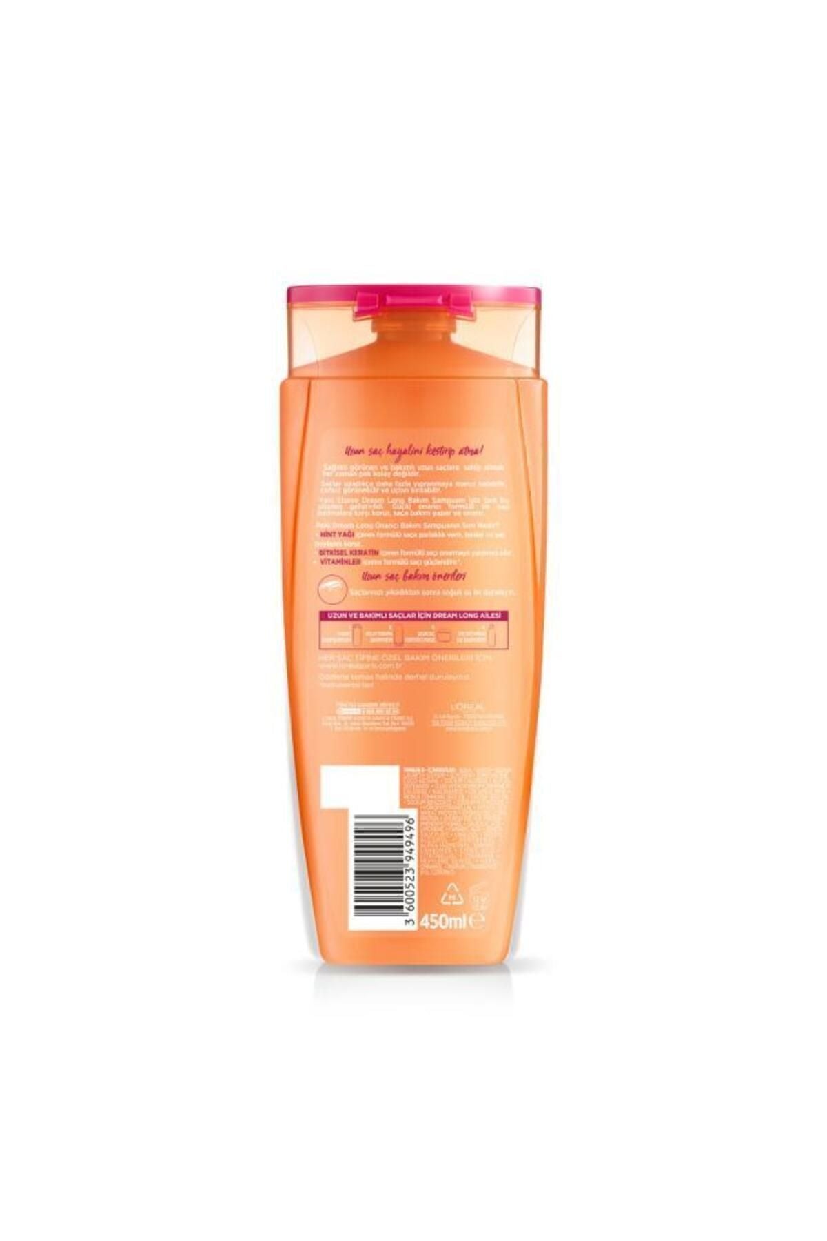 L'oreal Paris Dream Long Onarıcı Bakım Şampuanı 450 ml