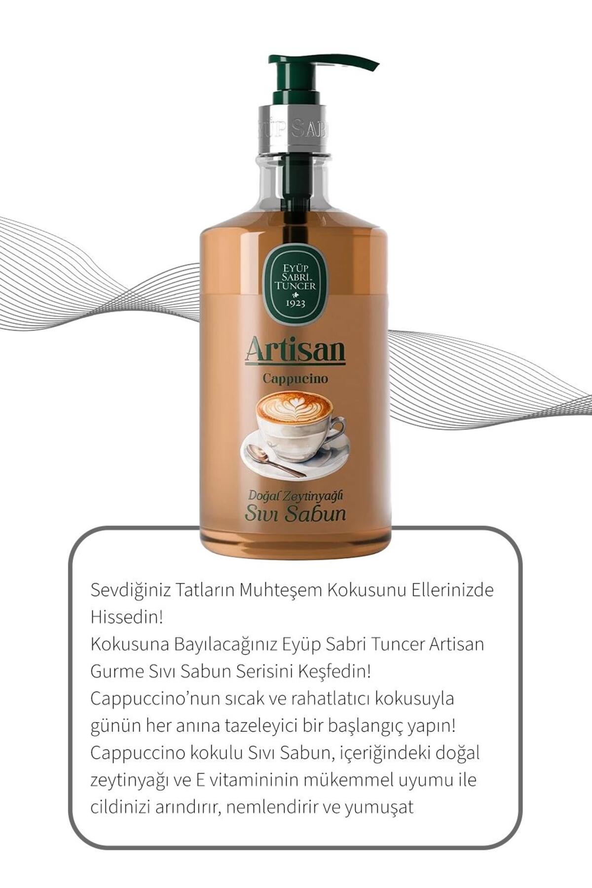 Artisan Doğal Zeytinyağlı Sıvı Sabun Hijyen Paketi Pumpkin Tart, Macaron, Muffin, Creme Brulee, Capp