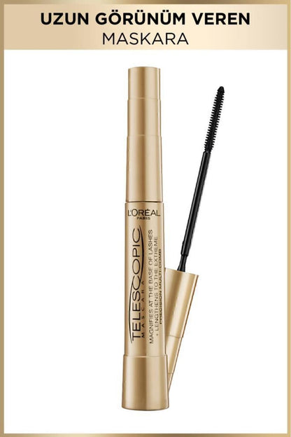 Telescopic Siyah Maskara 2'li Set