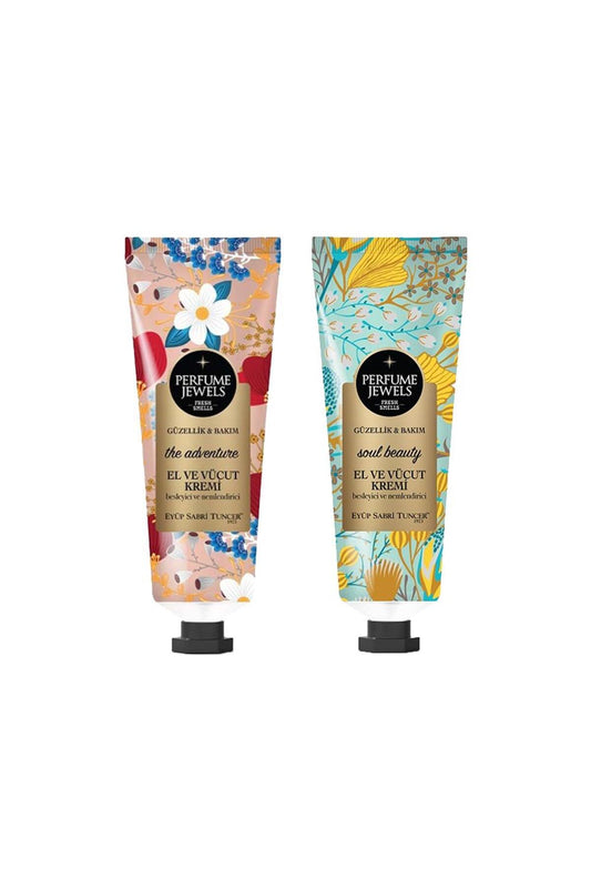 Perfume Jewels The Adventure ve Soul Beauty El Kremi 50ML