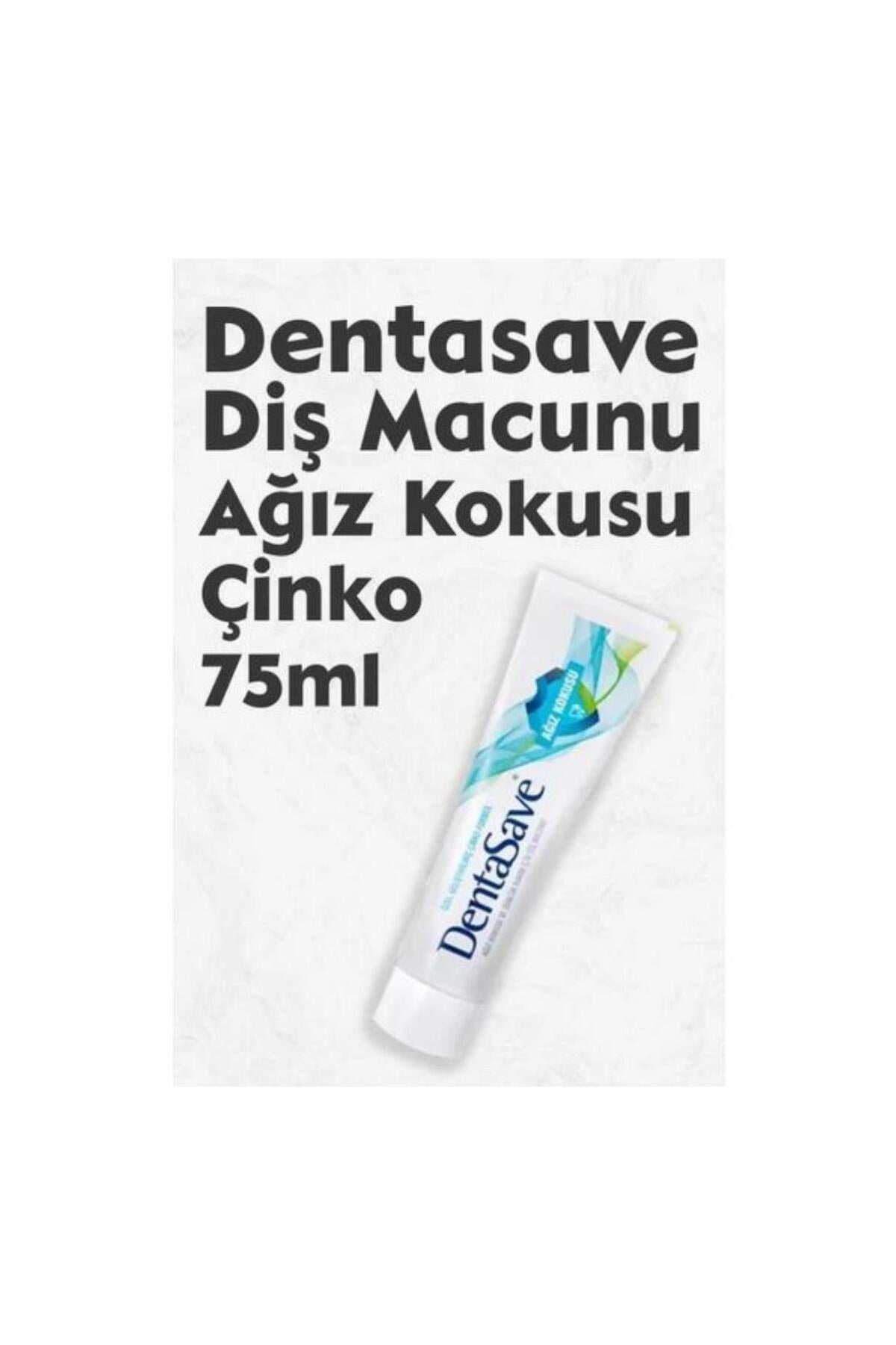 Diş Macunu 7 AL 6 ÖDE Çinko Formüllü Ağız Kokusu 75 ml ve Kulak Çubuğu