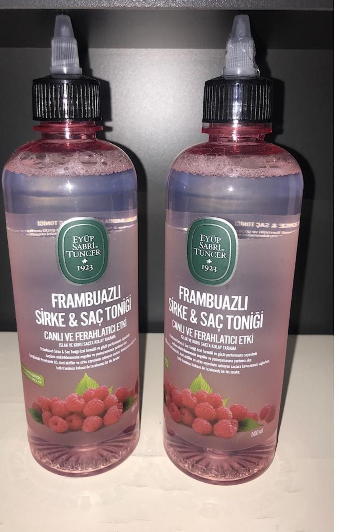 Frambuazlı Sirke & Saç Toniği 500 ml x2 Adet