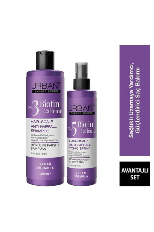Expert Biotin&caffeine Dökülme Karşıtı Şampuan Saç Tonic Sprey 2'li Set