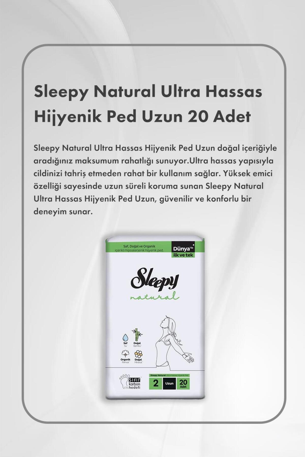 Natural Ultra Hassas Hijyenik Ped Uzun 20 Adet X3 ve Elidor 2'si 1 Arada Şampuan 400 ml