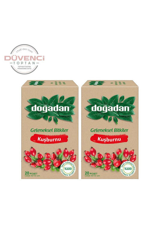 Kuşburnu Çayı 20'li x 2 Adet