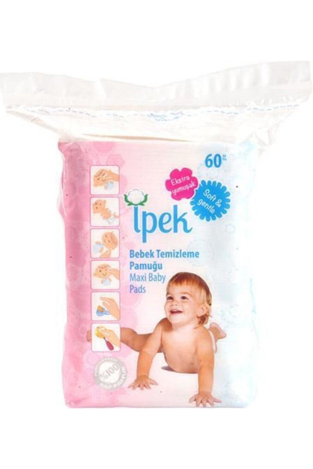 Maxi Bebek Temizleme Pamuğu 60 Lı 6 Paket