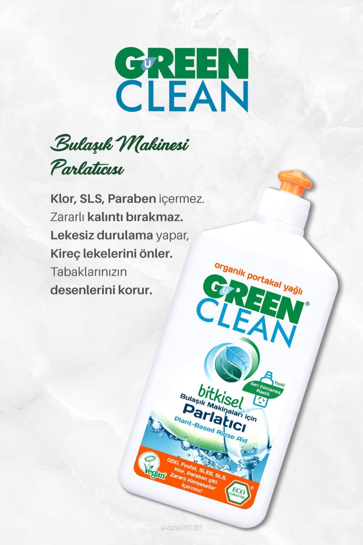Bulaşık Mak. Parlatıcı 500 ml ve Meyze Sebze Tem. 1000 ml, Rosie Hediye
