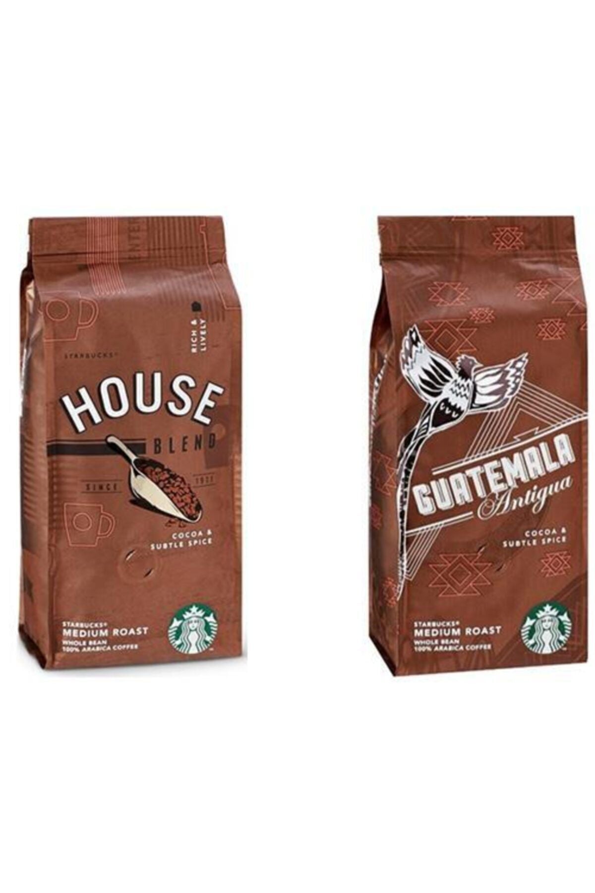House Blend Ve Guatemala Çekirdek Kahve 250 gr