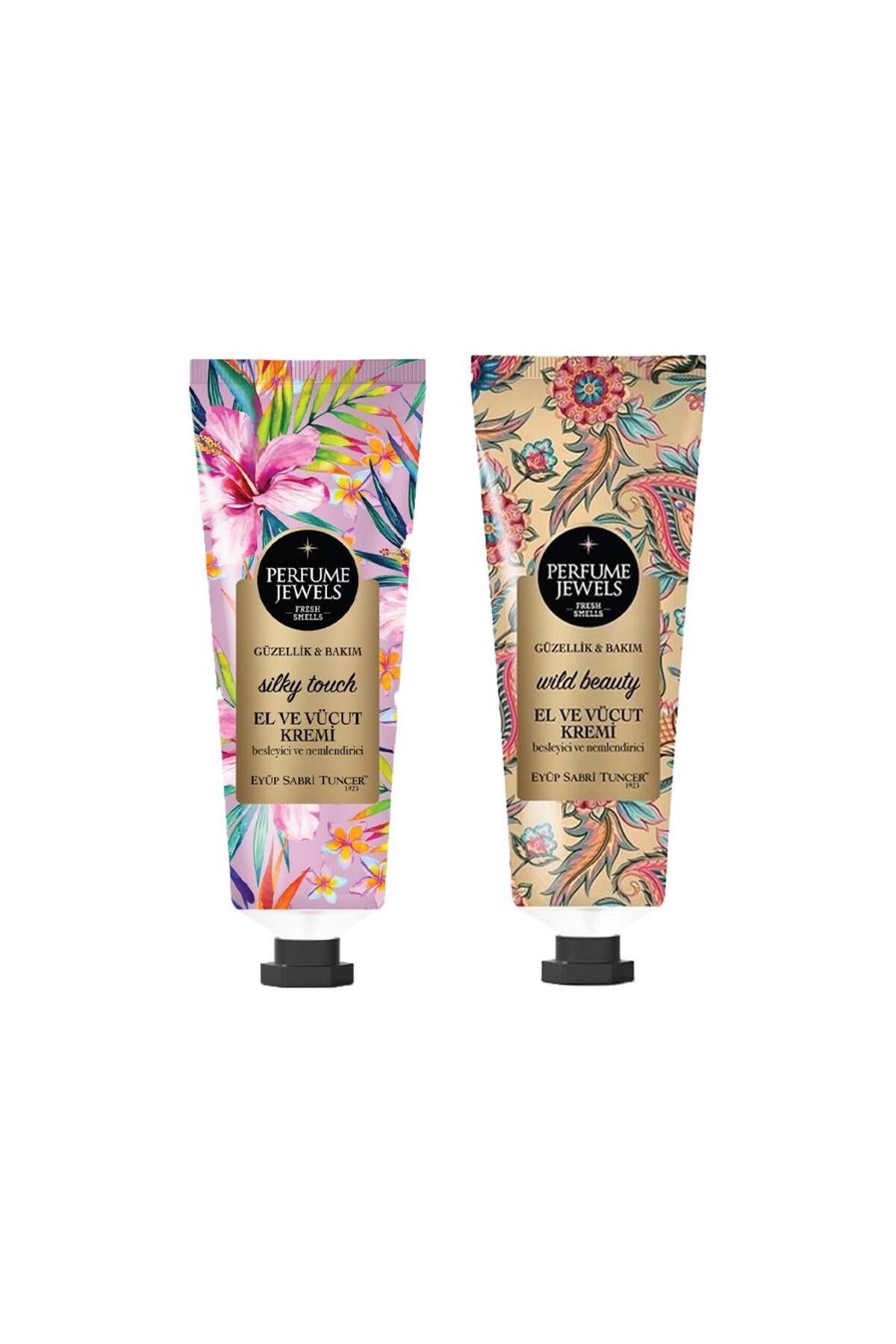 Pj El Ve Vücut Kremi Silky Touch ve Wild Beauty Tüp 50 Ml