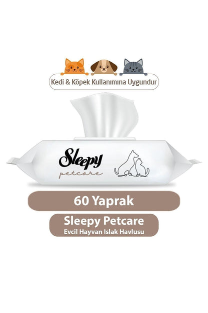 Petcare Evcil Hayvan Islak Havlusu 12 Adet X 60 Yaprak