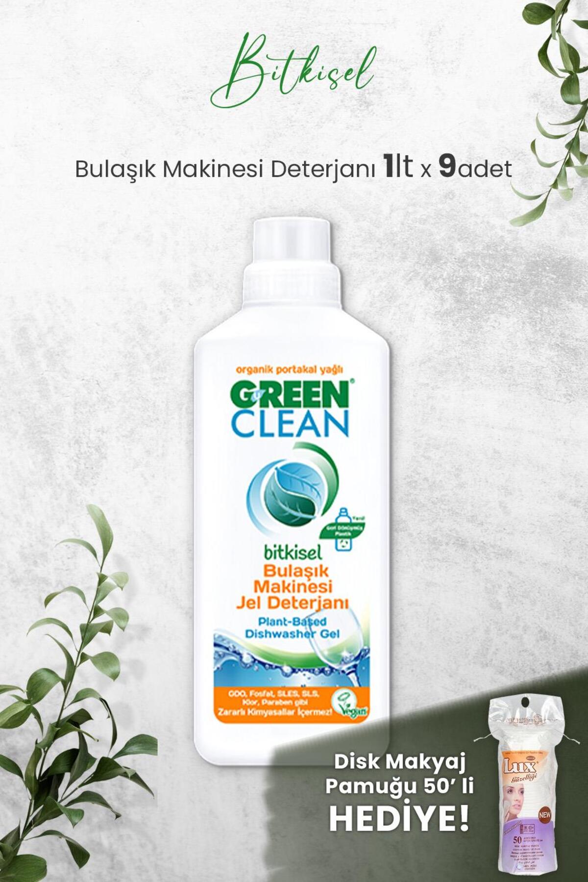 U Bulaşık Makinesi Jel Deterjan 1 L x 9 Adet ve Hediyeli