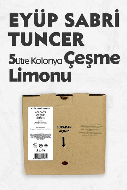 Çeşme Limonu Kolonyası 5 lt