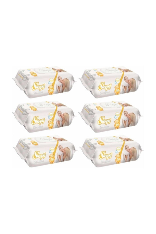 Islak Havlu 90 Yaprak 6'lı Set