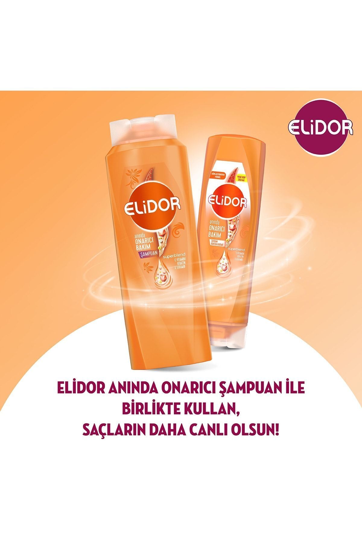 Anında Onarıcı Bakım Saç Bakım Kremi 350 Ml