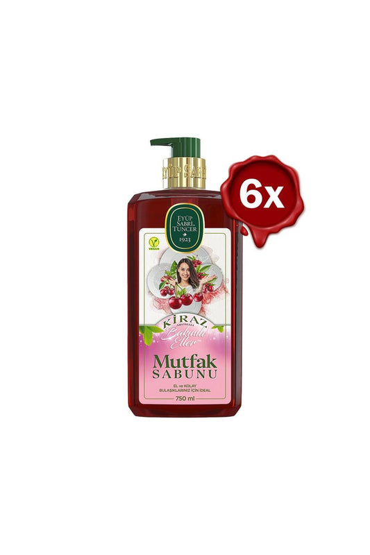 Kiraz Mutfak Sabunu 750 ml x 6