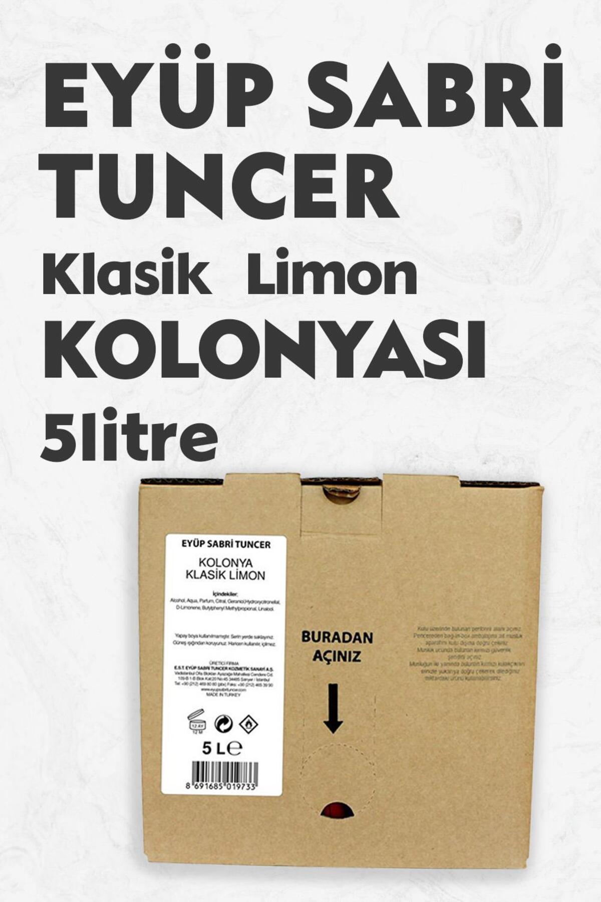 Klasik Limon Kolonyası 5 Lt