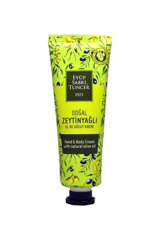 Doğal Zeytinyağlı El Ve Vücut Kremi 50 Ml Tüp (30 Çap)