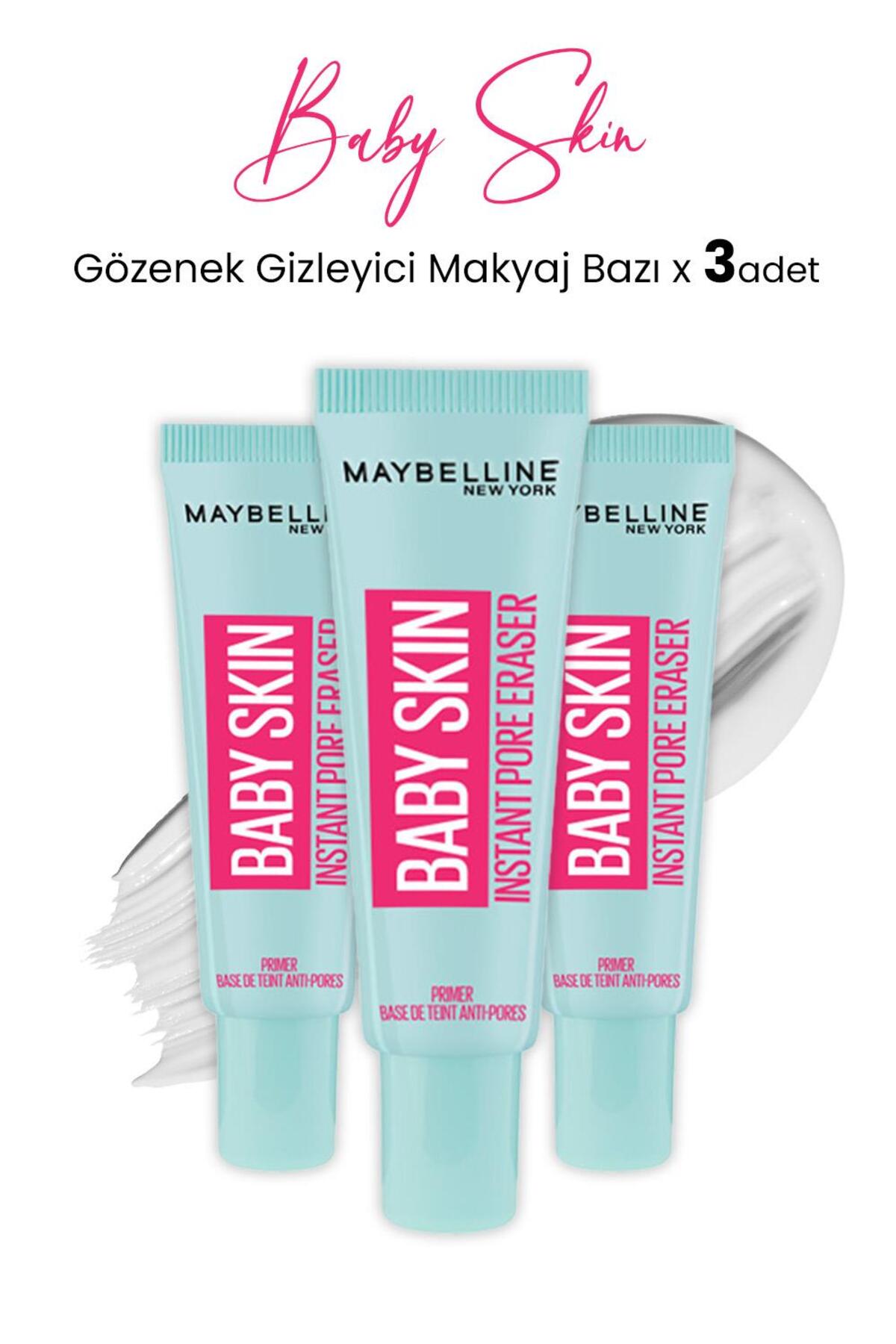 Baby Skin Gözenek Gizleyici Makyaj Bazı X 3 Adet