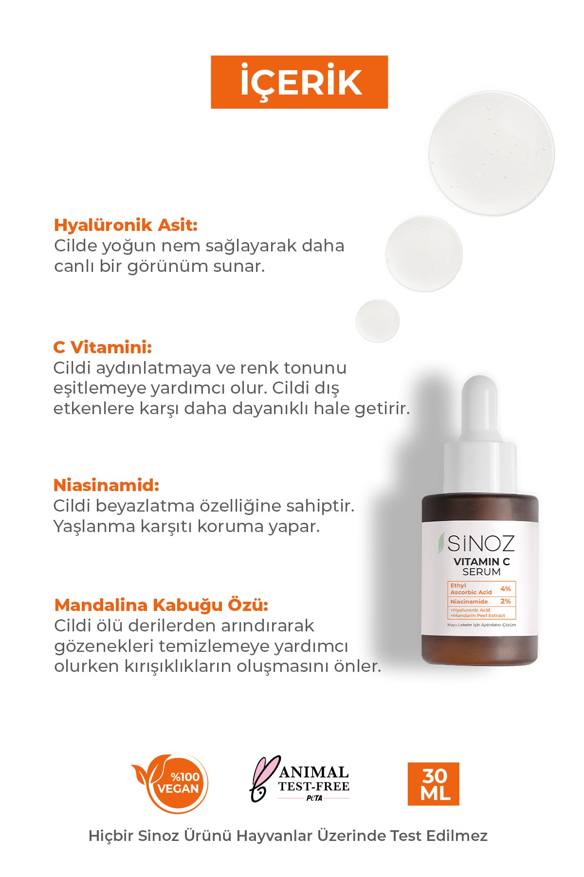 Aydınlatıcı C Vitamini Serumu 30 ml