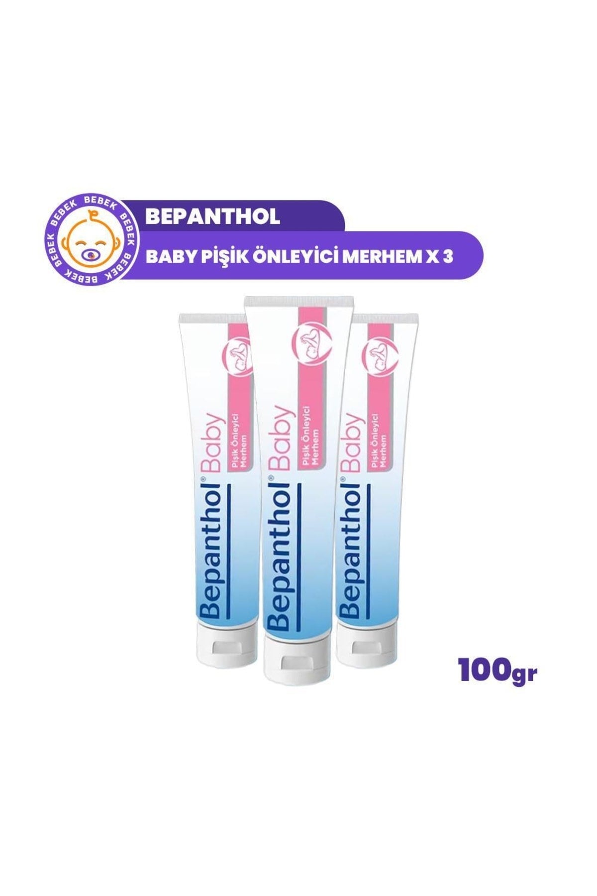Baby Pişik Önleyici Merhem 100 gr X 3