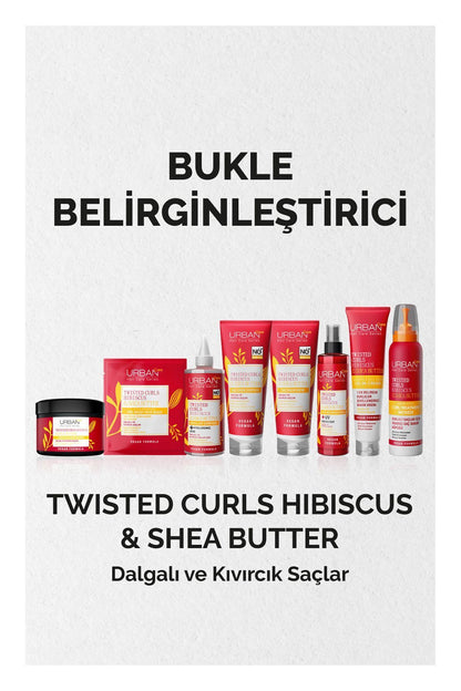 Hibiscus & Shea Butter Kıvırcık ve Dalgalı Saçlara Özel Şampuan 3x250ml-sülfatsız-vegan