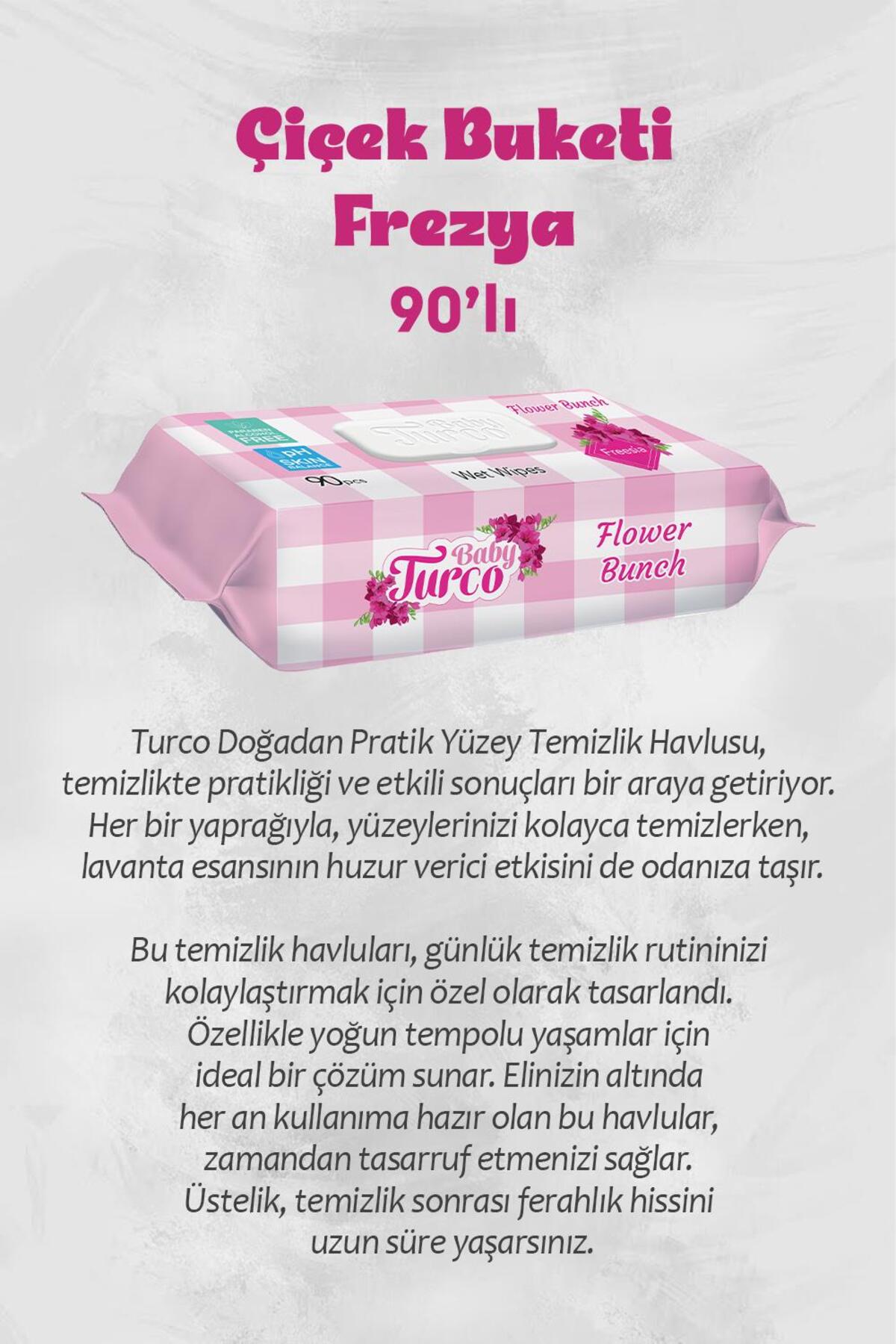 Çiçek Buketi 3 X 90 Islak Havlu Orkide, Sümbül, Frezya ve Rosie