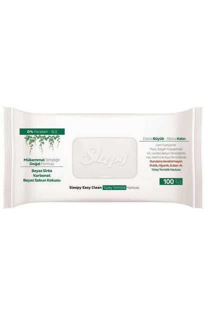 Easy Clean Yüzey Temizlik Havlusu 100 Yaprak (4 Adet)