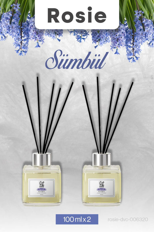 2 Adet Sümbül Çubuklu Oda Kokusu 100 ml