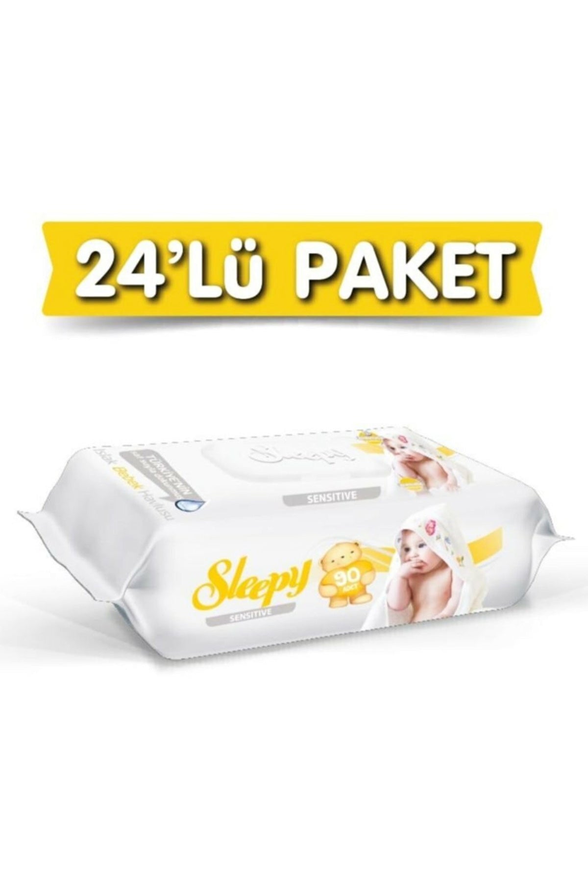Sensitive 90 lı 24 Paket Islak Mendil