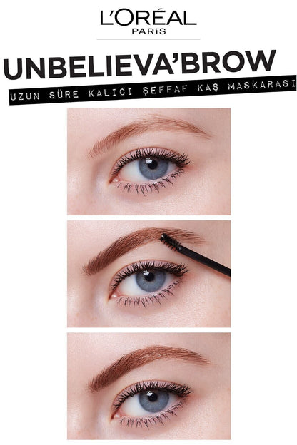 Unbelieva Brow Uzun Süre Kalıcı Şeffaf Kaş Maskarası