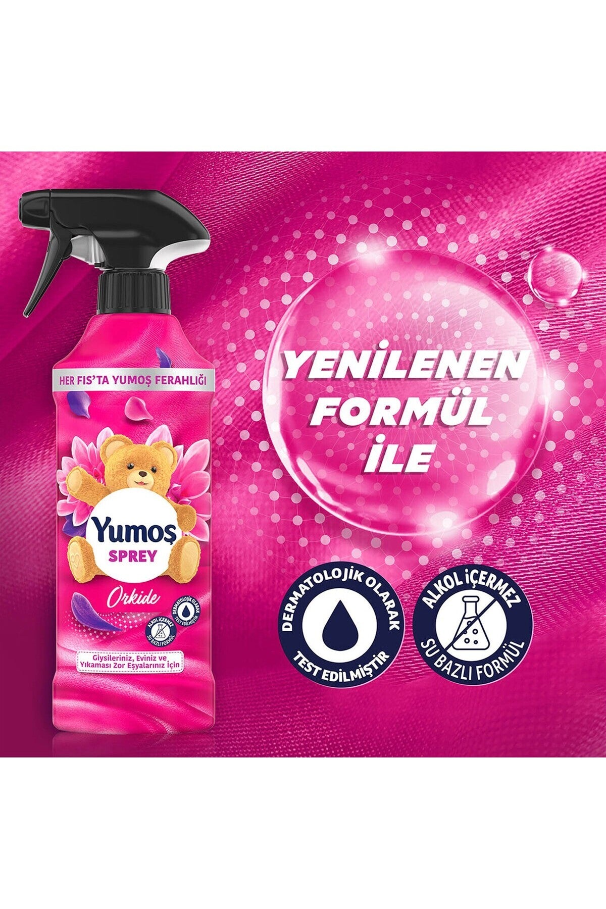 Sprey Hanımeli 450ML+YUMOŞ Sprey Orkide 450ML+YUMOŞ Sprey Sprey Lilyum 450ML