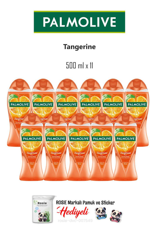 11 Adet Tangerine 500 ml Duş Jeli ve ROSIE