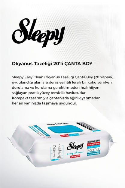 3'lü Çanta Boy Okyanus Tazeliği 20'li ve ROSIE oda kokusu