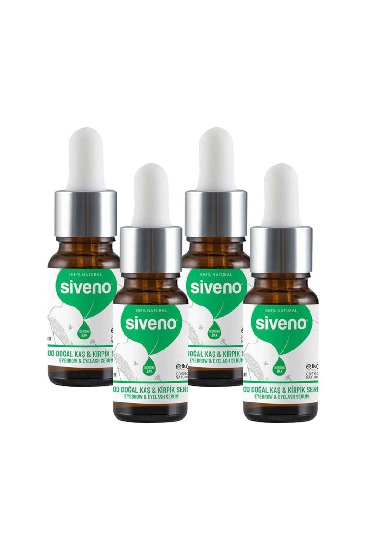 %100 Doğal Kaş & Kirpik Serumu 10 Ml X 4