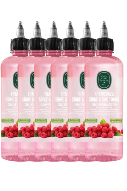 Frambuazlı Sirke & Saç Toniği 500 ml x6 Adet