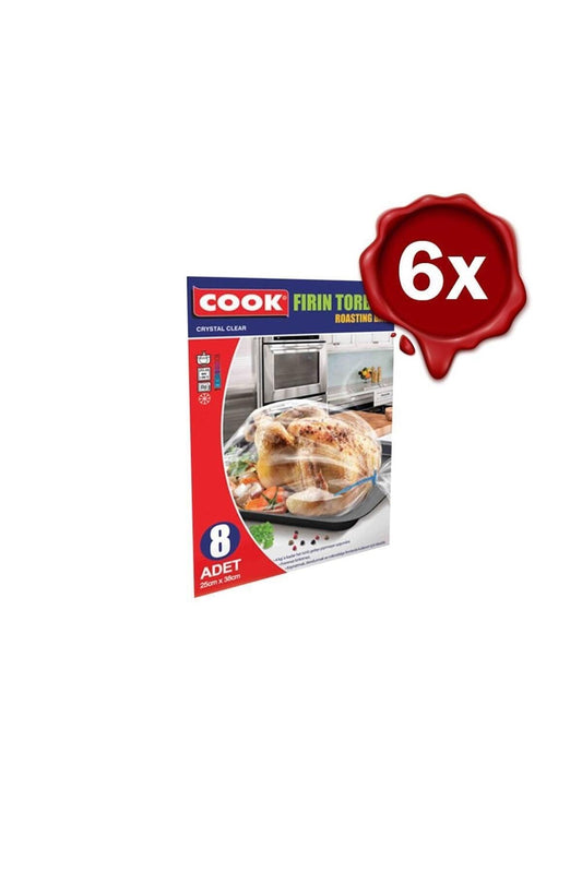 Fırın Torbası 8'li X 6