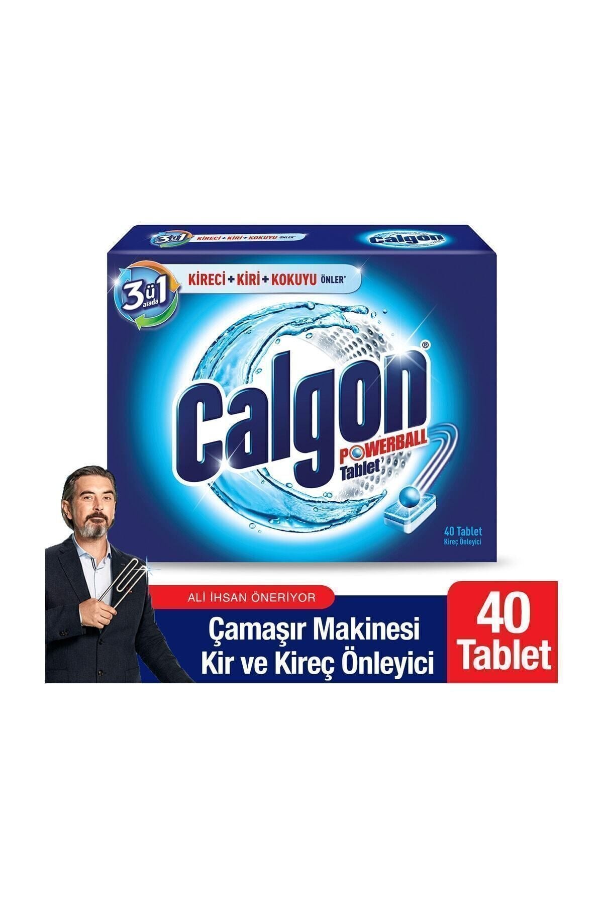 Çamaşır Makinesi Kireç Önleyici 40 Tablet